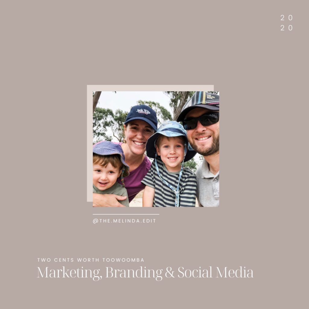The Melinda Edit | Two Cents Worth Toowoomba - Marketing, Branding & Social Media Panel